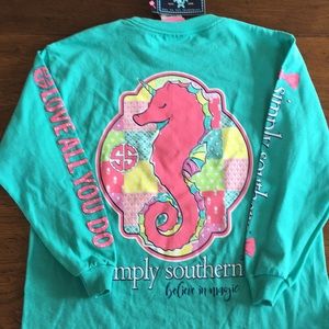 Girls Simply Southern Long-sleeve T-shirt